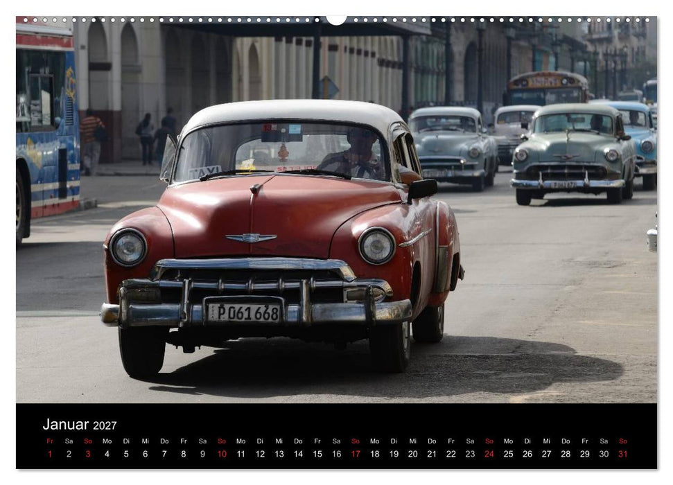 Cuba Real - Vielfalt der Karibik (CALVENDO Premium Wandkalender 2027)
