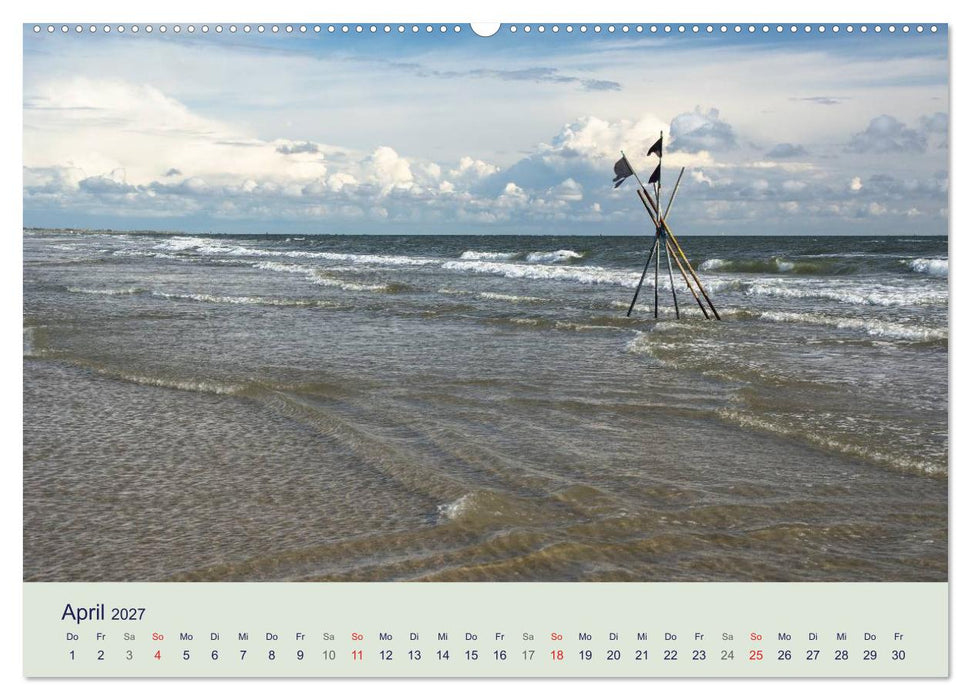 Fanø - Himmel, Hav og mere (CALVENDO Wandkalender 2027)