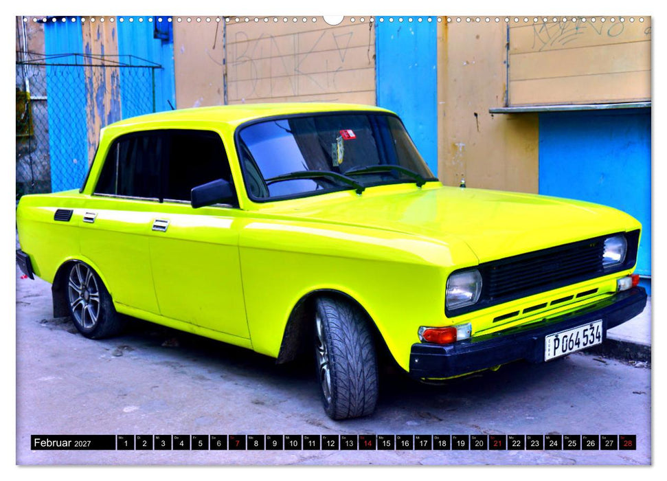 AUTO-LEGENDE MOSKWITSCH (CALVENDO Wandkalender 2027)