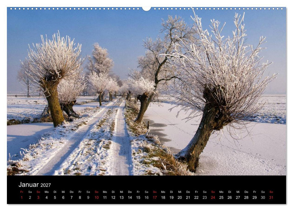HOLLÄNDISCHE LANDSCHAFTEN: ALBLASSERWAARD 2027 (CALVENDO Wandkalender 2027)