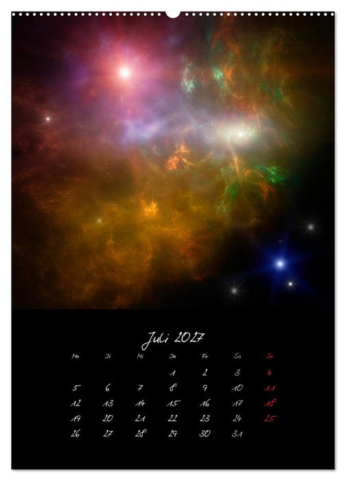 Die große Reise in dem Universum (CALVENDO Premium Wandkalender 2027)