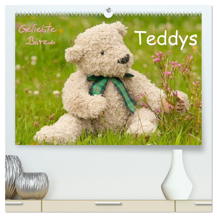 Geliebte Bären - Teddys (CALVENDO Premium Wandkalender 2027)