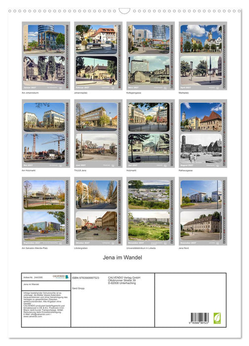 Jena im Wandel (CALVENDO Wandkalender 2027)