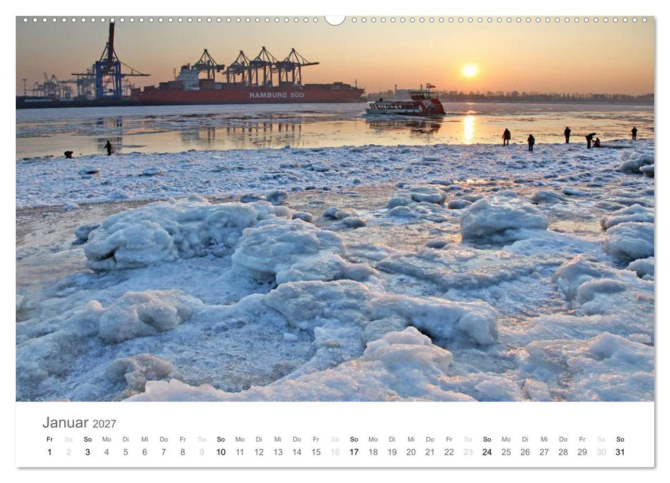 Faszination Schifffahrt - Meere und Hafenstädte (CALVENDO Premium Wandkalender 2027)