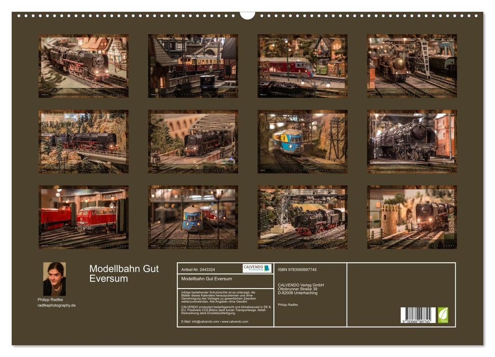 Modellbahn Gut Eversum (CALVENDO Wandkalender 2027)