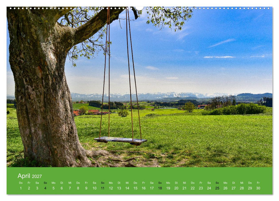 Romantisches Allgäu (CALVENDO Wandkalender 2027)