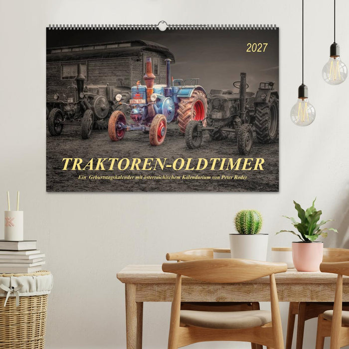 Traktoren - Oldtimer (CALVENDO Wandkalender 2027)