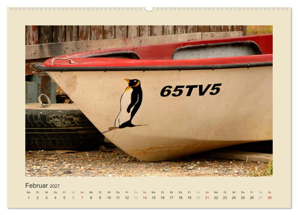 Auf große Fahrt, Kapitän (CALVENDO Premium Wandkalender 2027)