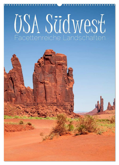 USA Südwest Facettenreiche Landschaften (CALVENDO Wandkalender 2027)