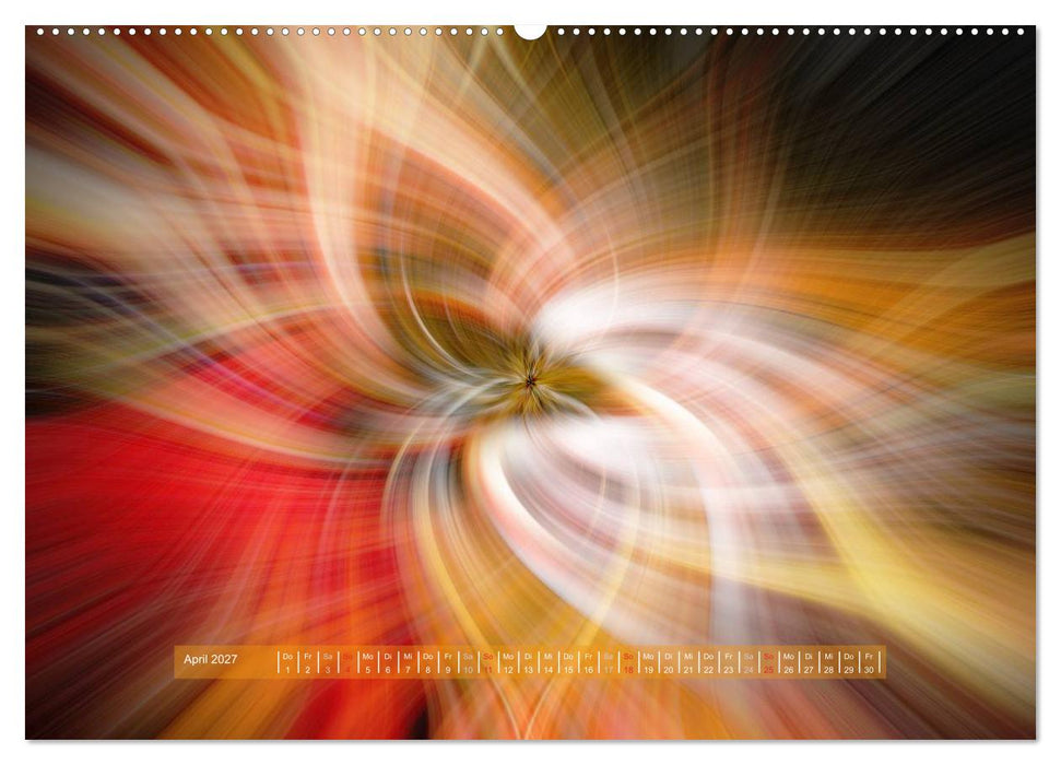 Zen der Farben - Meditative Bilder (CALVENDO Premium Wandkalender 2027)