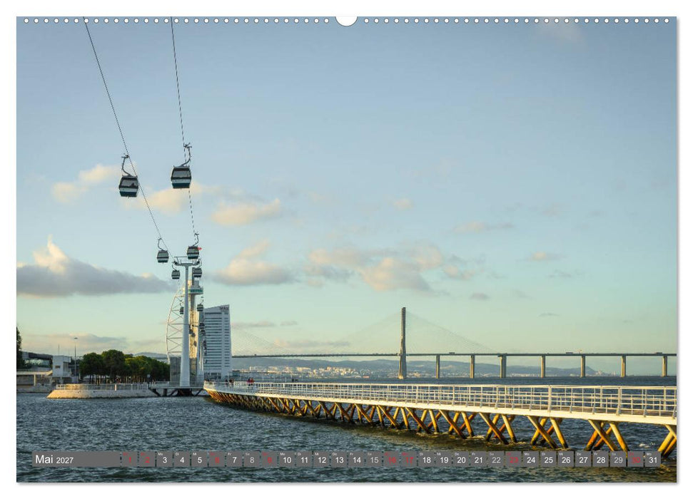 Metropole Lissabon (CALVENDO Wandkalender 2027)