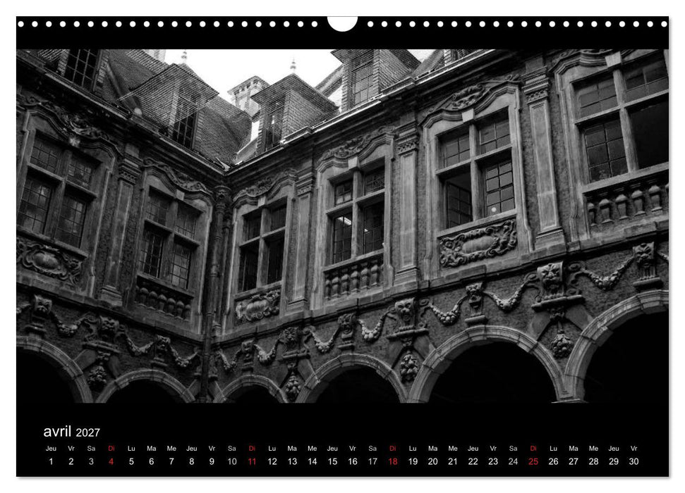 Le Vieux Lille (CALVENDO Calendrier mensuel 2027)