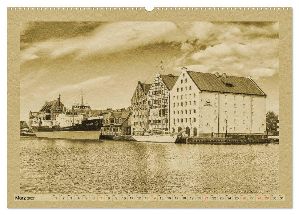 Danzig – Ein Kalender im Zeitungsstil (CALVENDO Premium Wandkalender 2027)