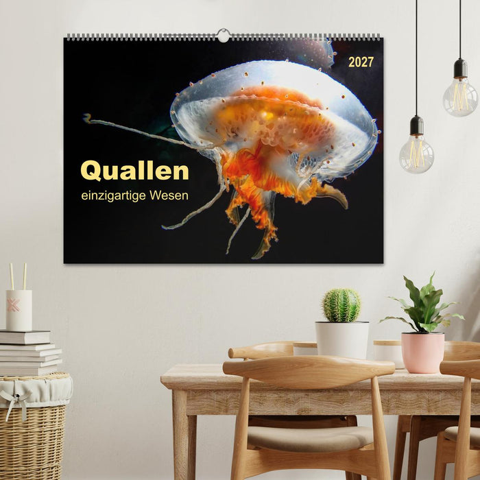 Quallen - einzigartige Wesen (CALVENDO Wandkalender 2027)