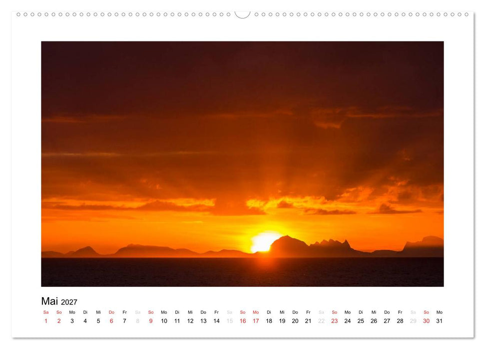 Magisches Nordland. Eine Reise in das Herz Skandinaviens (CALVENDO Premium Wandkalender 2027)