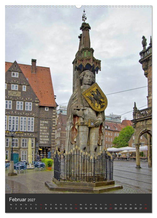 Highlights in Bremen (CALVENDO Premium Wandkalender 2027)