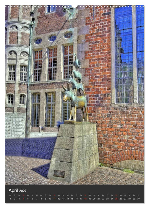 Highlights in Bremen (CALVENDO Premium Wandkalender 2027)