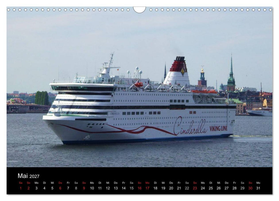Ostseefähren (CALVENDO Wandkalender 2027)