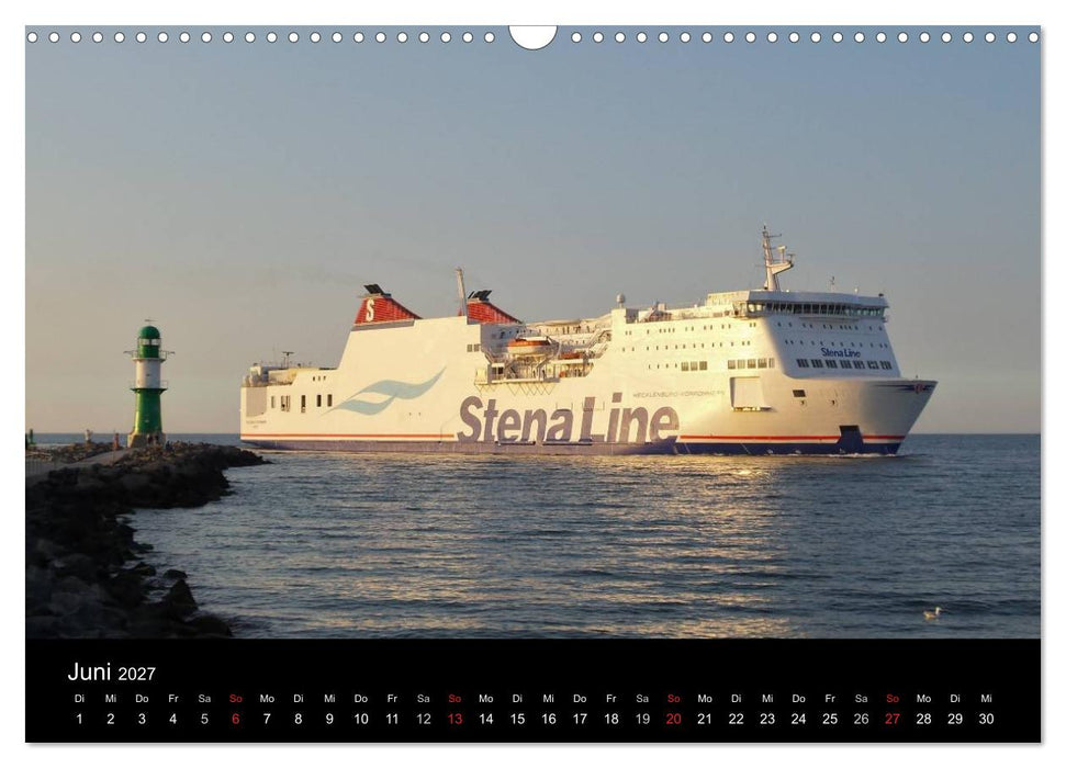 Ostseefähren (CALVENDO Wandkalender 2027)