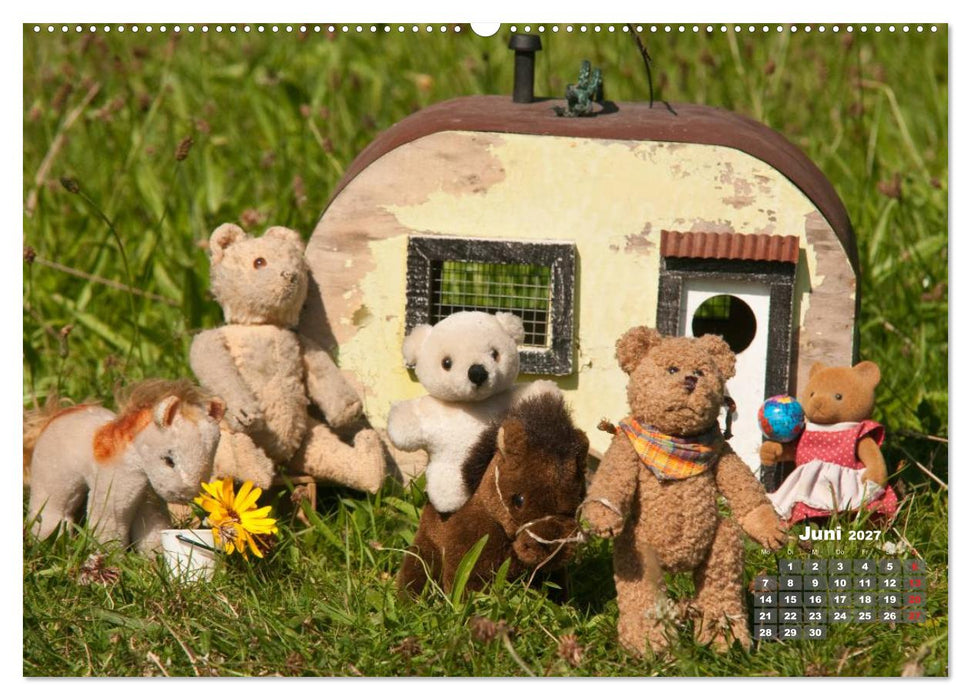 Geliebte Bären - Teddys (CALVENDO Wandkalender 2027)