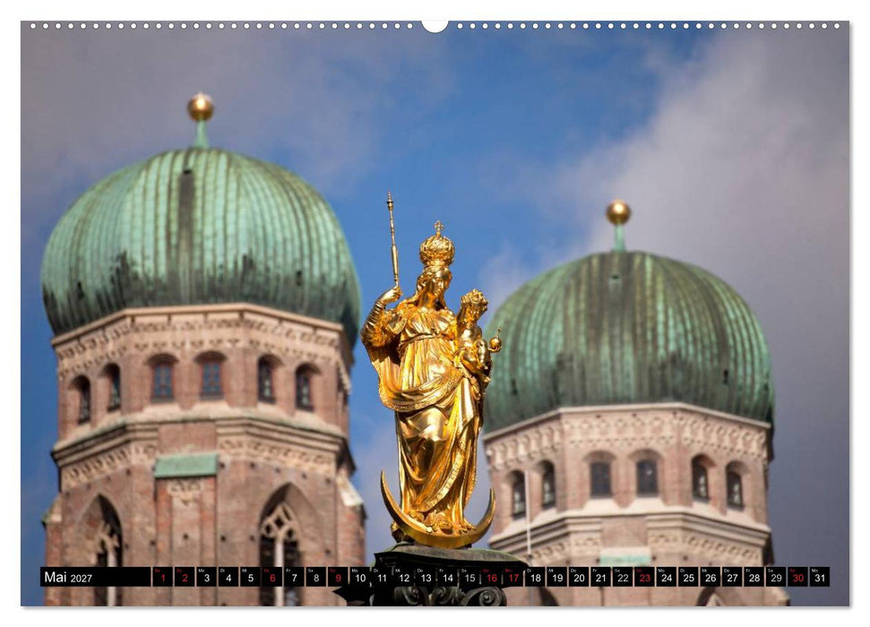 Deutschlands Hauptstädte (CALVENDO Premium Wandkalender 2027)