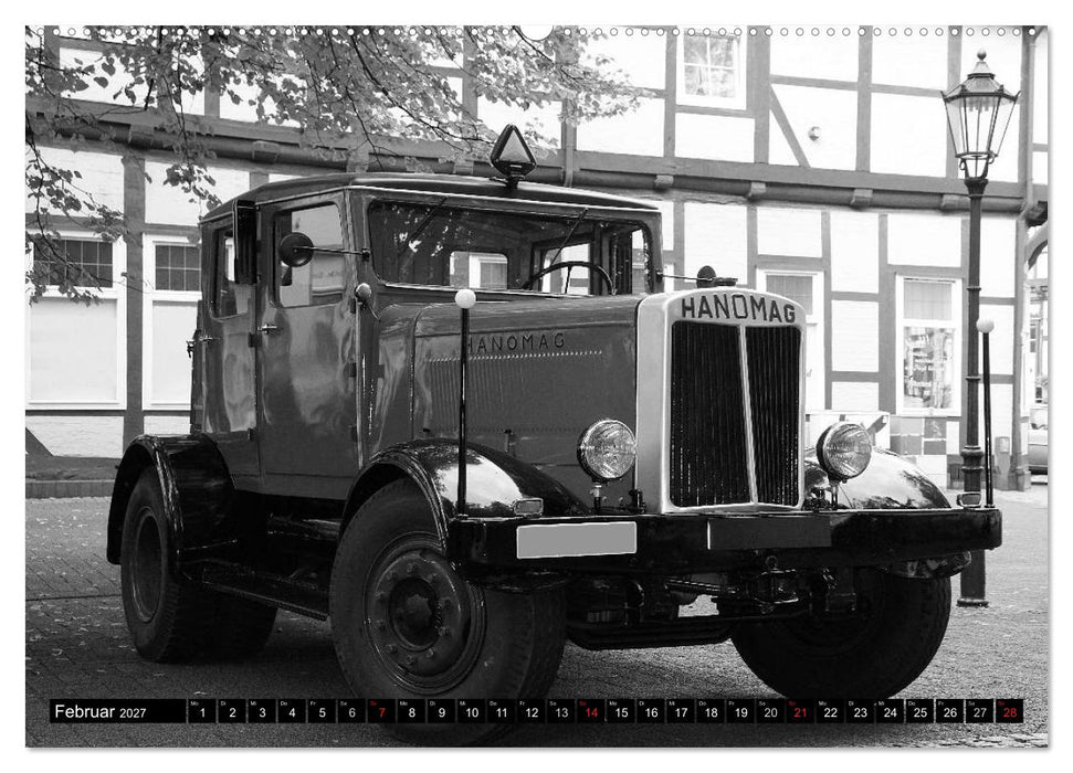 Automobile vergangener Jahrzehnte (CALVENDO Premium Wandkalender 2027)