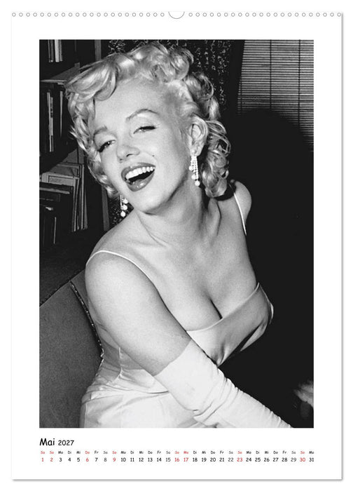 Marilyn Monroe. Weltstar und Sexsymbol (CALVENDO Premium Wandkalender 2027)