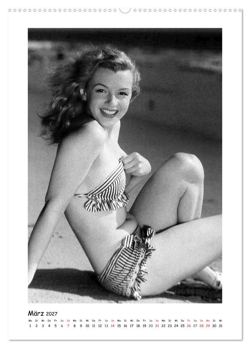 Marilyn Monroe. Weltstar und Sexsymbol (CALVENDO Wandkalender 2027)