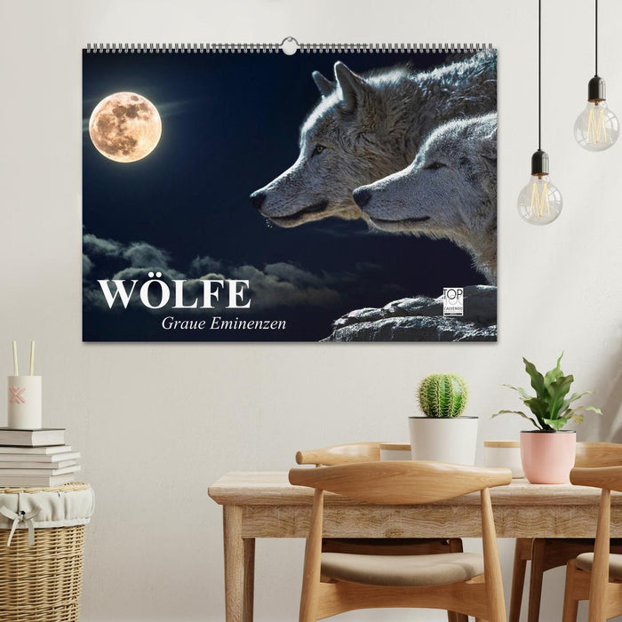 Wölfe. Graue Eminenzen (CALVENDO Wandkalender 2027)