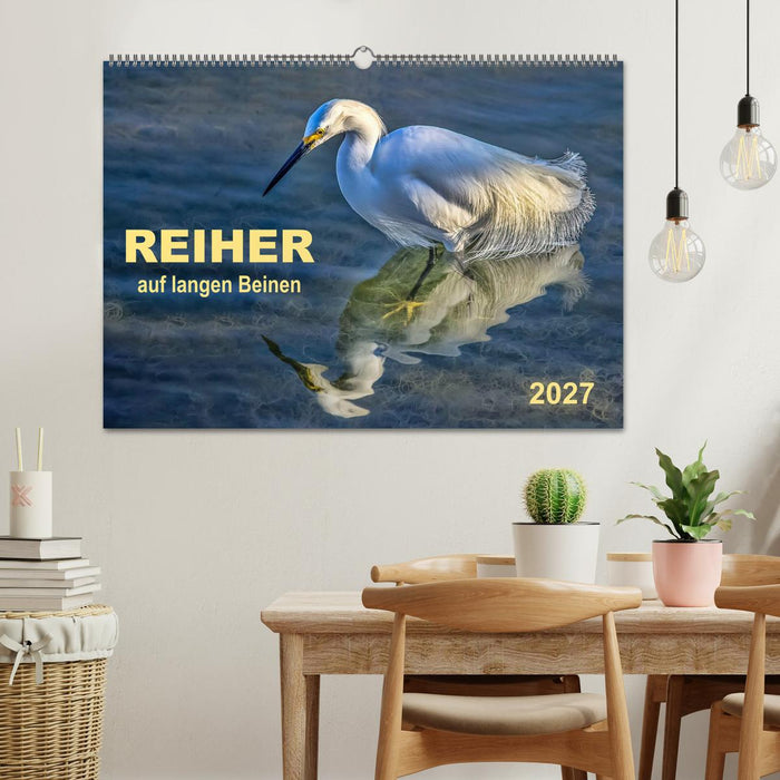 Reiher - auf langen Beinen (CALVENDO Wandkalender 2027)