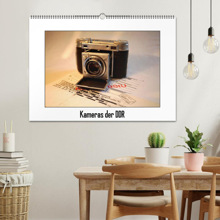 Kameras der DDR (CALVENDO Wandkalender 2027)