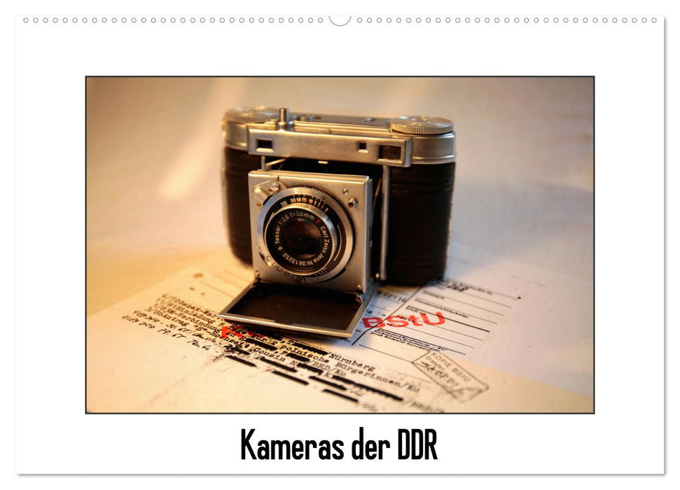 Kameras der DDR (CALVENDO Wandkalender 2027)