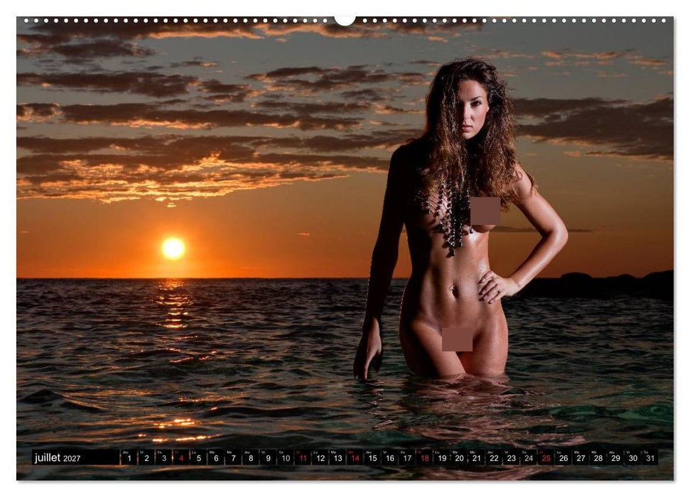 Saint-Tropez Les paysages et le nu (CALVENDO Calendrier supérieur 2027)