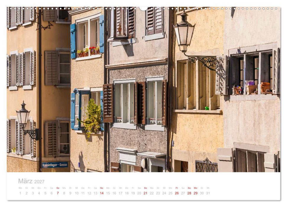 Z Ü R I C H Impressionen (CALVENDO Premium Wandkalender 2027)