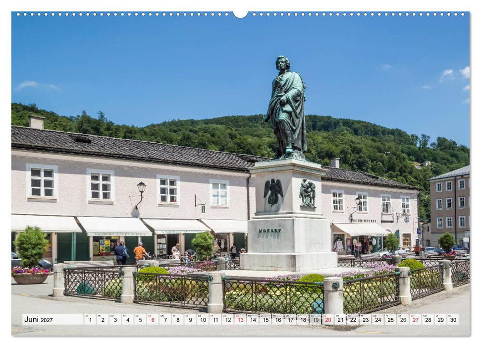 Charmantes Stadtherz SALZBURG (CALVENDO Wandkalender 2027)