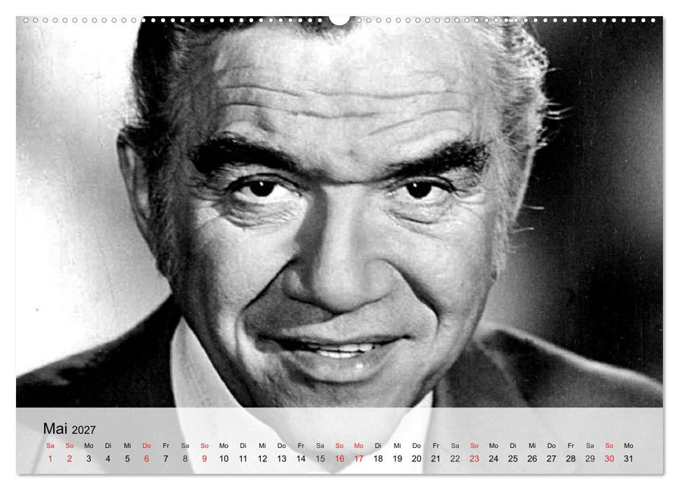 Westernhelden der Kinoleinwand (CALVENDO Wandkalender 2027)