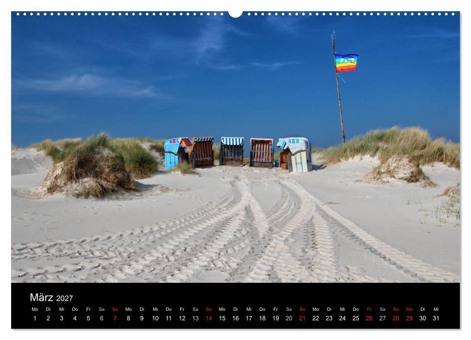 Amrum, Perle der Nordsee (CALVENDO Wandkalender 2027)