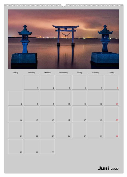 Wundervolles Japan (CALVENDO Wandkalender 2027)