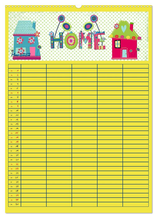 Unser buntes Familienleben (CALVENDO Wandkalender 2027)