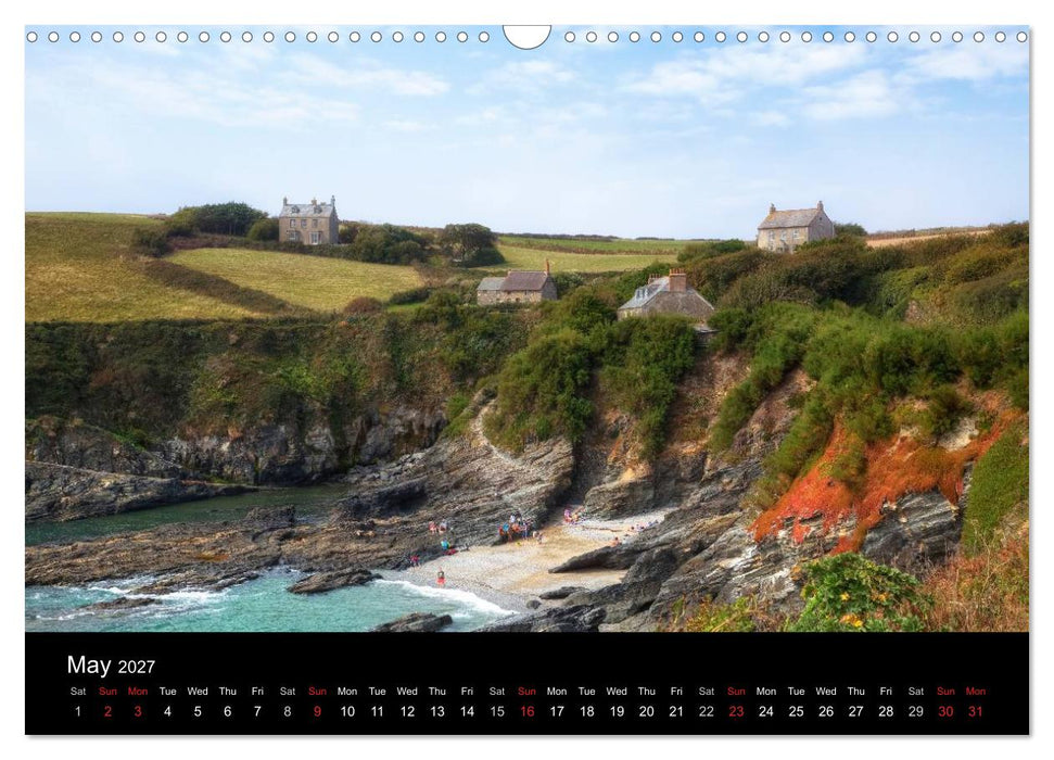 Cornwall (CALVENDO Monthly Calendar 2027)