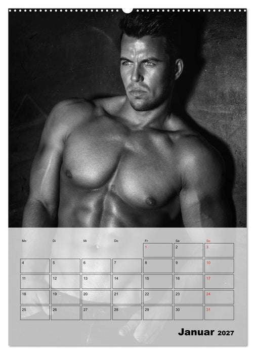 Heiße Männer-Erotik (CALVENDO Wandkalender 2027)