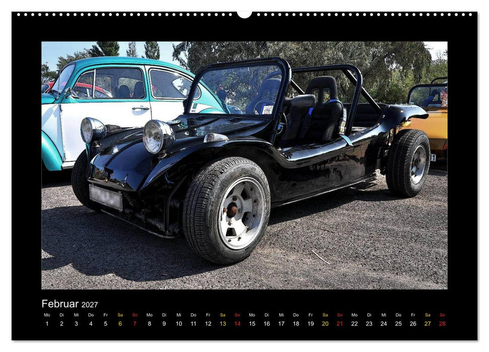 Buggys - die Kultautos der 80er (CALVENDO Premium Wandkalender 2027)