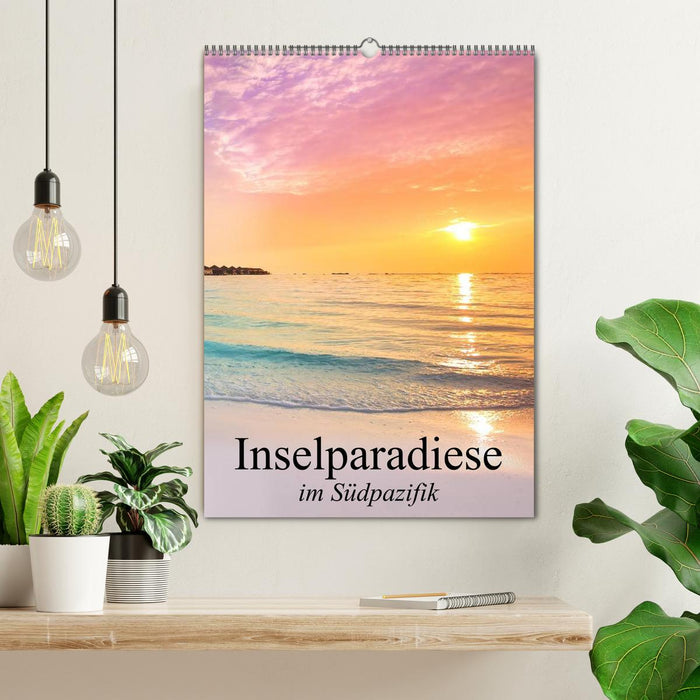 Inselparadiese im Südpazifik (CALVENDO Wandkalender 2027)