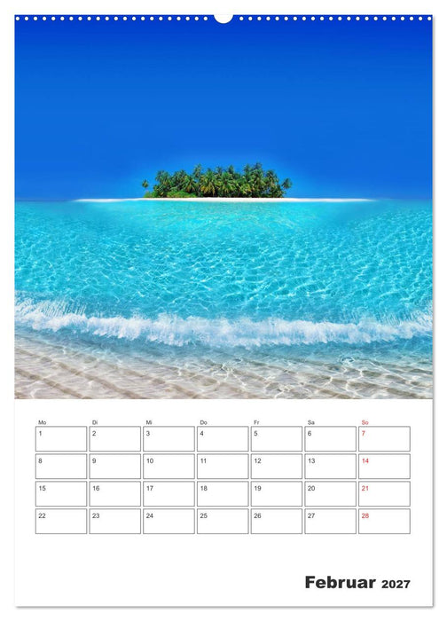 Inselparadiese im Südpazifik (CALVENDO Wandkalender 2027)