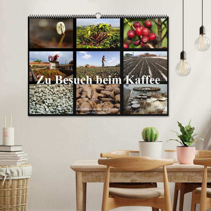 Zu Besuch beim Kaffee (CALVENDO Wandkalender 2027)