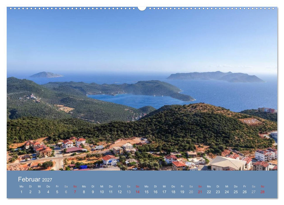 Lykien - Türkei, eine Reise zu den Schätzen der Vergangenheit (CALVENDO Wandkalender 2027)