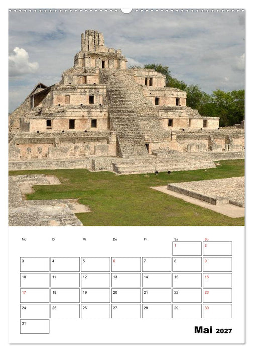 Das mystische Land der Maya. Mexiko-Yucatan (CALVENDO Wandkalender 2027)