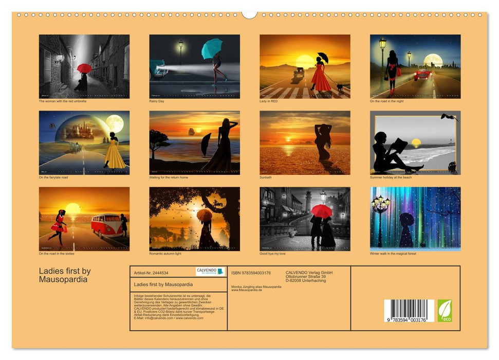 Ladies first by Mausopardia (CALVENDO Premium Wandkalender 2027)