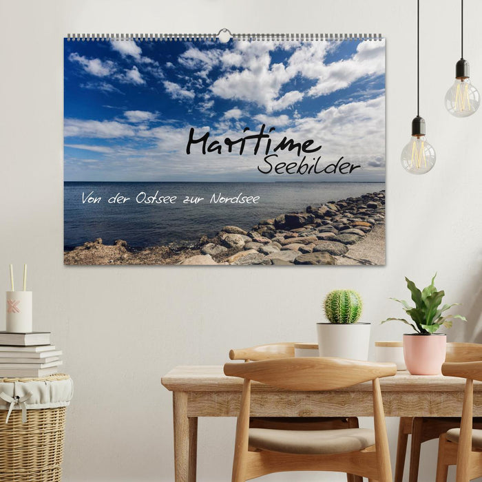 Maritime Seebilder - Von der Ostsee zur Nordsee (CALVENDO Wandkalender 2027)