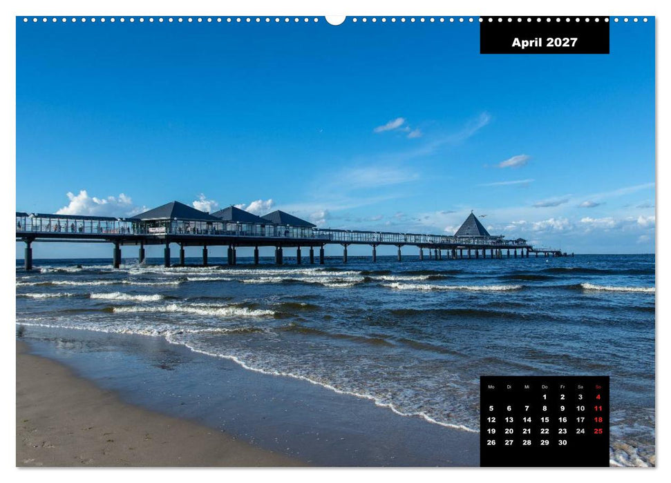 Maritime Seebilder - Von der Ostsee zur Nordsee (CALVENDO Wandkalender 2027)